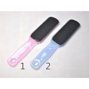 Lima de pedicura coreana cuadrada (R) de grano 80/100, logotipo OEM personalizado para venta al por mayor en salones de belleza - Product Image 3