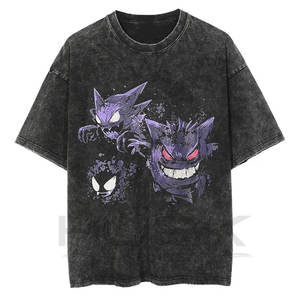 Camiseta Oversize de Algodón Vintage con Lavado Ácido para Hombre, Estilo Streetwear, Personalizada, 230 Gsm, Lavado a la Piedra - Product Image 6