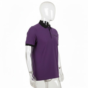 Camisa Polo de Oficina para Hombre, Diseño Personalizado, Manga Corta, Tejido de Punto de Algodón, Sublimación, Precio de Fábrica, Uniforme Formal - Product Image 3