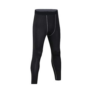 Ensemble de compression 2 pièces pour homme, soutien musculaire et mise en forme corporelle - 100% polyester, séchage rapide et respirant, vêtements de fitness - Product Image 6
