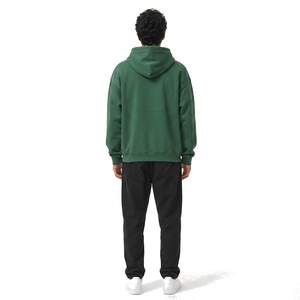 Sweat-shirt à capuche personnalisé pour homme en molleton de coton, coupe oversize, style streetwear, avec lavage vintage et détails de marque privée - Product Image 2