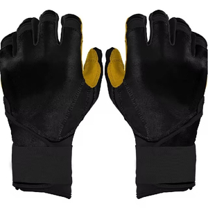 Baseball Batting Gloves OEM Supplier with Breathable Mesh Backhand High Grip Palm Custom Logo and Wholesale Export Service - Product Image 1