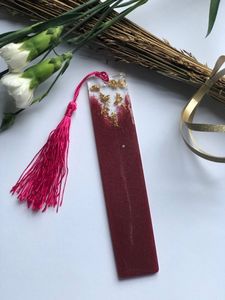<b>Handmade</b> Epoxy Resin <b>Bookmarks</b> Floral Decorative Page Markers for Books Novels Journals Diaries School Office Reading Gift - Product Image 1
