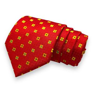 Corbata de flores roja y amarilla - Product Image 4