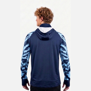 Wholesale Custom Camouflage Printed Men's Fishing <b>Hoodie</b> & Shirt UPF 50 Waterproof Breathable Moisture Wicking <b>UV</b> <b>Protection</b> - Product Image 4