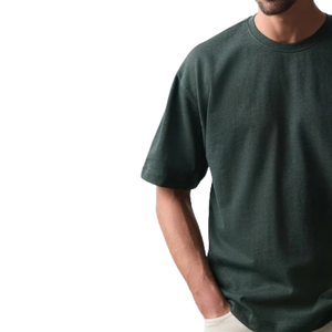 Men <b>Oversized</b> Crew <b>Neck</b> <b>T</b> <b>Shirt</b> Short Sleeve Drop Shoulder Relaxed Fit Casual Custom Wholesale Cotton Jersey Tee Apparel Top OEM - Product Image 5