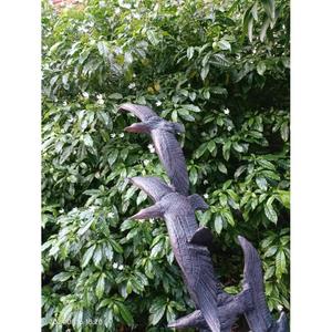 Sculpture d'Aigle en Vol pour Jardin, Décoration de Sol, Patine Verte, Finition Antique, Statue d'Oiseaux en Fonte - Product Image 6