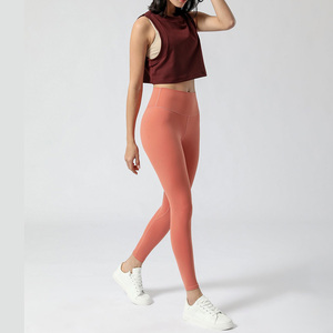 Camiseta Deportiva Ajustada para Mujer, Estilo Racerback, Transpirable, Ropa Casual para Gimnasio - Product Image 4