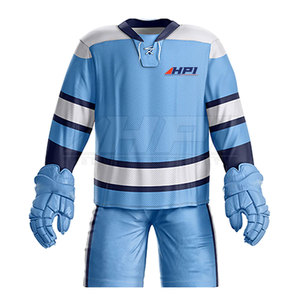 Conjunto de Uniforme Personalizado para Equipo de Hockey sobre Hielo con Logotipo y Número para Entrenamiento y Partido, Uniforme Profesional de Hockey sobre Hielo - Product Image 6