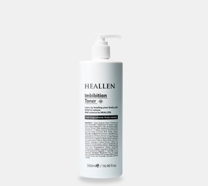 Cosméticos Coreanos, Tónico Hidratante en Aceite de 500 ml con Bomba, HEALLEN, Equilibrio del PH, Calmante para Todo Tipo de Piel - Product Image 1