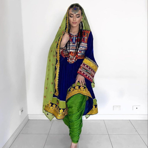 Fabricant professionnel de vêtements afghans Kuchi vintage sur mesure pour femmes, robes traditionnelles tribales afghanes Kuchi pour femmes - Product Image 3