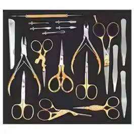 Ensemble de manucure professionnel de haute qualité en acier inoxydable, kit de pédicure, soin des ongles des mains et des pieds, technologie EMS, logo et couleur personnalisables - Product Image 4