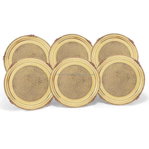 Plato Pequeño de Latón para Puja Diaria y Celebraciones de Diwali, Elegante Thali Tradicional para Rituales - Product Image 4