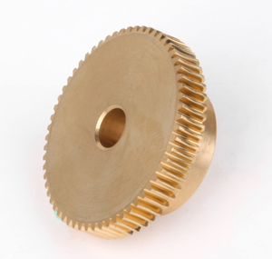 Engranaje de precisión de alta calidad, estándar SAE, mecanizado CNC personalizado en bronce y aluminio, fabricado por Vartis Engineering - Product Image 2