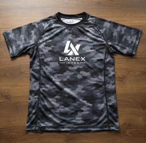 Custom <b>Men</b> Camouflage <b>Compression</b> Rash Guard Short Sleeve Gym <b>Shirt</b> Athletic Fitness Training Workout Sportswear Base Layer Top - Product Image 5