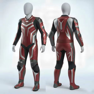 ชุดแข่งรถคอร์ดูร่าแบบชิ้นเดียวสำหรับทุกเพศ ทนทาน ป้องกันลม เหมาะสำหรับขี่มอเตอร์ไซค์ในฤดูหนาว ไซส์ใหญ่ สวมใส่สบายสำหรับการขี่แบบสปอร์ต - Product Image 1