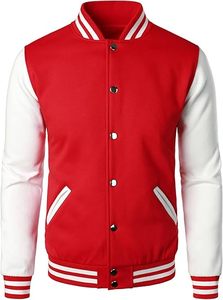แจ็คเก็ตวาร์ซิตี้คลาสสิก ทำจากผ้าขนสัตว์ 100% แบบ Letterman สั่งทำได้ตามแบบ OEM ลายเรขาคณิต คอตั้ง แจ็คเก็ตเบสบอลสำหรับผู้ชายและผู้หญิง - Product Image 6