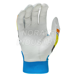 OEM Sheepskin Leather Batting <b>Gloves</b> Men Custom Logo Baseball <b>Gloves</b> OEM Baseball Batting <b>Gloves</b> - Product Image 3