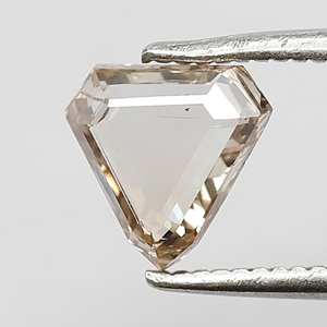 Diamant de laboratoire de 1,00 ct, taille géométrique rose, couleur champagne, pour la fabrication de bijoux, diamants fantaisie en vrac, fabricant d'Inde - Product Image 4
