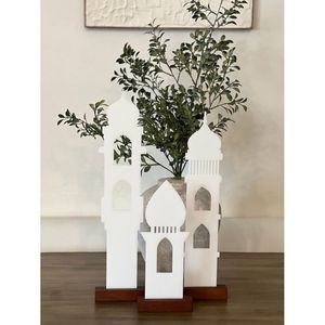 Accent en bois rustique pour la décoration de la maison Fournitures du Ramadan - Product Image 3