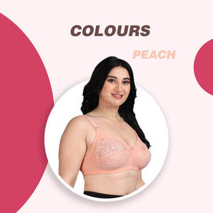 Soutien-gorge demi-bonnet non rembourré en dentelle et mélange de coton, couvrance totale, confort quotidien, maintien doux, grande taille, idéal pour les femmes rondes - Product Image 3