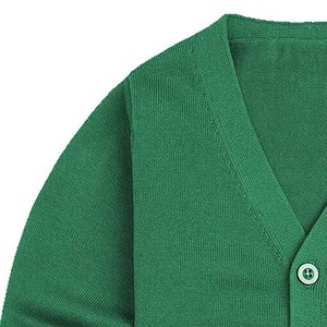 New Best Stylish Women Long Sleeve Cardigan <b>Sweater</b> For Soft Knitted Wear Front Logo <b>Sweater</b> Trendy Casual Wear Green Color - Product Image 3