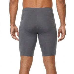 Shorts de sport pour hommes, bas de compression, haute élasticité, couche de base performante, respirants, pour la course et l'entraînement - Product Image 3