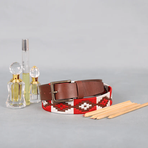 Ceinture de polo équestre traditionnelle pour homme, fabrication artisanale en cuir, confort, flexibilité, durabilité, style intemporel, design en alliage - Product Image 5