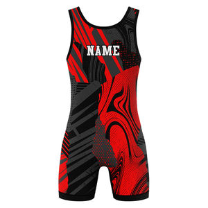 Combinaisons de lutte personnalisées pour hommes 2025 Impression numérique par sublimation sur le devant 95% polyester 5% élasthanne Vêtements légers pour arts martiaux - Product Image 3