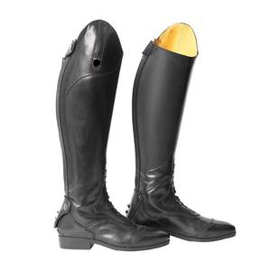 Bota de Montar para Caballo, de Cuero Sintético de Color Sólido, Protección Completa para Montar a Caballo - Product Image 1