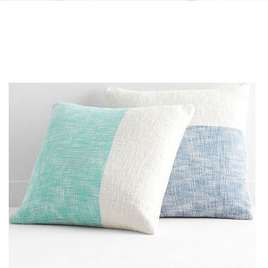 NUEVO - Funda de Cojín Tejida de Lino y Algodón a Cuadros Negros de 50 * 30 cm, Funda de Almohada Geométrica para el Hogar, Sala de Estar, Hotel - Product Image 6