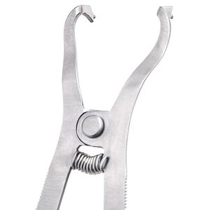 คีมคีบยางใช้ในการผ่าตัดรักษาฟันจากงาช้างพื้นฐานที่สำคัญสำหรับทันตกรรมโดยใช้บลัชออน - Product Image 6