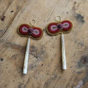 Boucles d'oreilles pendantes faites à la main de style bohème pour femmes et filles, bijoux ethniques indiens tendance - Product Image 6