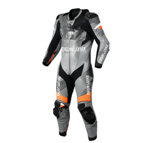 Traje de cuero para motociclismo, traje de cuero resistente para motociclismo, hecho en Pakistán, ropa para motociclismo, traje de carreras Kangaroo, calidad premium. - Product Image 1