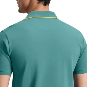Polo personnalisé pour homme, manches courtes, en piqué, respirant, en coton, vêtements de sport décontractés, uniforme de golf et de tennis, vêtements en gros - Product Image 4
