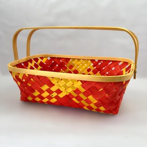 Hot Selling Bamboo <b>Hamper</b> <b>Baskets</b> for Christmas Holiday Natural <b>Gift</b> <b>Basket</b> With Custom logo - Product Image 5