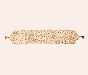 Luxury Decorative Floral Peacock Embroidered Rayon Table Runner for Home Wedding Restaurant & Hotel Decor-Durable & Eco-Friendly - Product Image 1