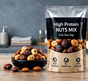 Mélange de noix riches en protéines, sachet refermable, résistant à l'humidité, emballage alimentaire - Product Image 6