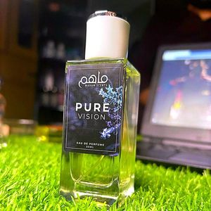 Eau de Parfum น้ำหอมกลิ่นเผ็ดสำหรับผู้ชายขวดแก้วใสฝาขาวขาวสดเบอร์รี่ลาเวนเดอร์สูง - Product Image 4