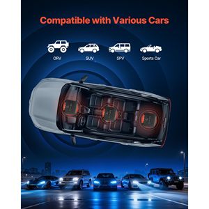 Amplificatore Audio per Auto a 4 Canali, Stabile e Trasformabile in Bridge, Classe D, Potenza Massima 4 X 110W @ 4 Ohm / 4 X 160W @ 2 Ohm, Full Range - Product Image 6