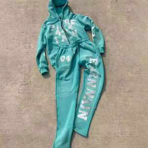 Winter Collection Men's Hooded Casual Lightweight Cotton Custom <b>Tech</b> Fleece Tracksuit with Breathable Fabric and Custom Logo - Product Image 3