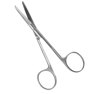 กรรไกรตัดไหมเย็บแผลสแตนเลสสตีล Spencer Stitch Scissor Fine Straight ขนาด 11.5 ซม. สำหรับงานผ่าตัดทางทันตกรรม ใช้ซ้ำได้ แม่นยำสูง - Product Image 4