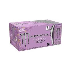 Bebida Energética Monster Ultra Wild Passion con Sabor a Maracuyá Exótico, Favorita del Mercado con Gran Demanda - Product Image 1