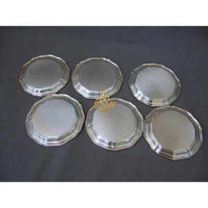 Juego de Posavasos Metálicos Ecológicos de Lujo y Duraderos con Opciones Personalizables para el Hogar, Cafetería, Restaurante, Accesorios y Suministros - Product Image 5