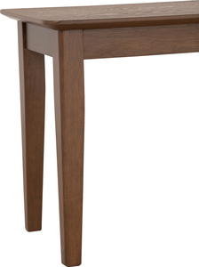 High Quality 140cm Wooden Dining <b>Bench</b> Japandi Walnut Finish with Tapered <b>Legs</b> for 3-Seater Dining Table & Home Use - Product Image 4
