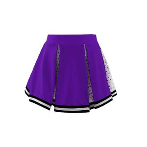 Uniforme de cheerleading léger de couleur unie, uniforme de cheerleading de qualité supérieure - Product Image 2