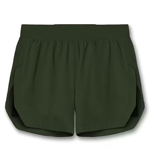 Shorts de sport pour hommes, taille élastique, tissu extensible décontracté, respirant, pour l'entraînement, la course à pied et la remise en forme - Product Image 1