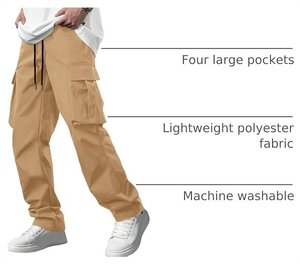 Private Label Men's Convertible <b>Cargo</b> Pants <b>Zip</b> <b>Off</b> <b>Trousers</b> 2 in 1 Outdoor Streetwear Manufacturer - Product Image 4