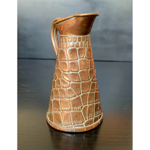 Large Copper <b>Jug</b> With Traditional Indian Design Perfect For <b>Drinking</b> Water Daily Hydration And Home Dining Decor Accessories - Product Image 4