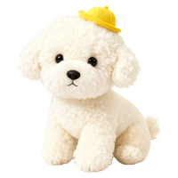Boneka Labrador Retriever Hitam Besar Realistis dengan Dasi Kupu-kupu, Boneka Hewan Anjing yang Lembut, Menyenangkan, dan Berpose Tertidur